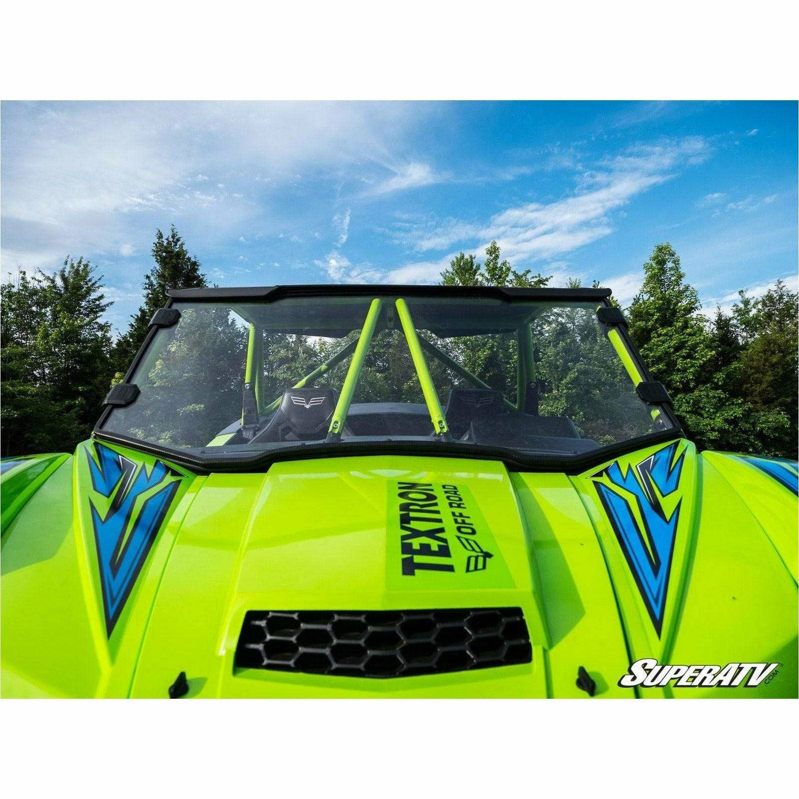 SuperATV Arctic Cat Wildcat XX Scratch Resistant Full Windshield