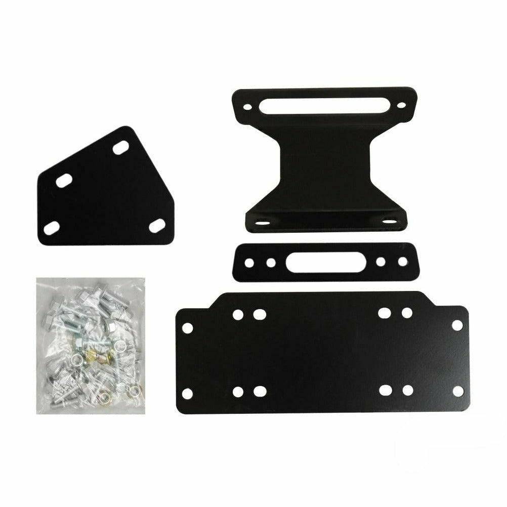 SuperATV Yamaha Viking Winch Mounting Plate