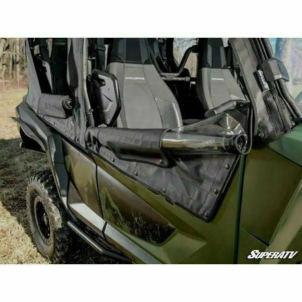 SuperATV Yamaha Wolverine RMAX 4-Seater Primal Soft Cab Enclosure Upper Doors