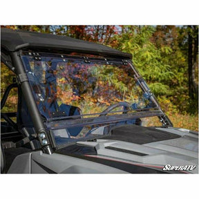 SuperATV Yamaha Wolverine RMAX Scratch Resistant Flip Windshield