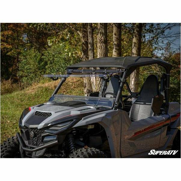 SuperATV Yamaha Wolverine RMAX Scratch Resistant Flip Windshield