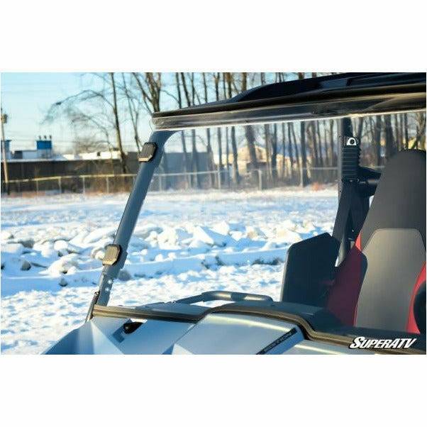 SuperATV Yamaha Wolverine X2 Scratch Resistant Full Windshield