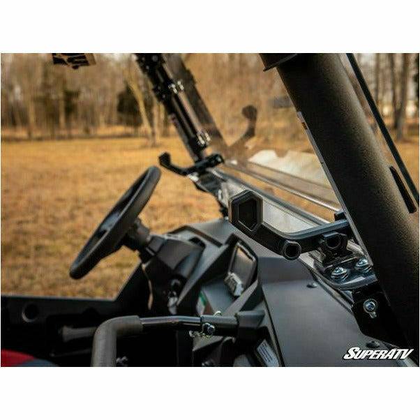 SuperATV Yamaha Wolverine X4 Scratch Resistant Flip Windshield