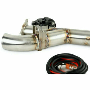 Trinity Racing Polaris RZR PRO XP / Turbo R Side Dump Header Pipe with Electronic Cutout
