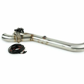 Trinity Racing Polaris RZR PRO XP / Turbo R Side Dump Header Pipe with Electronic Cutout