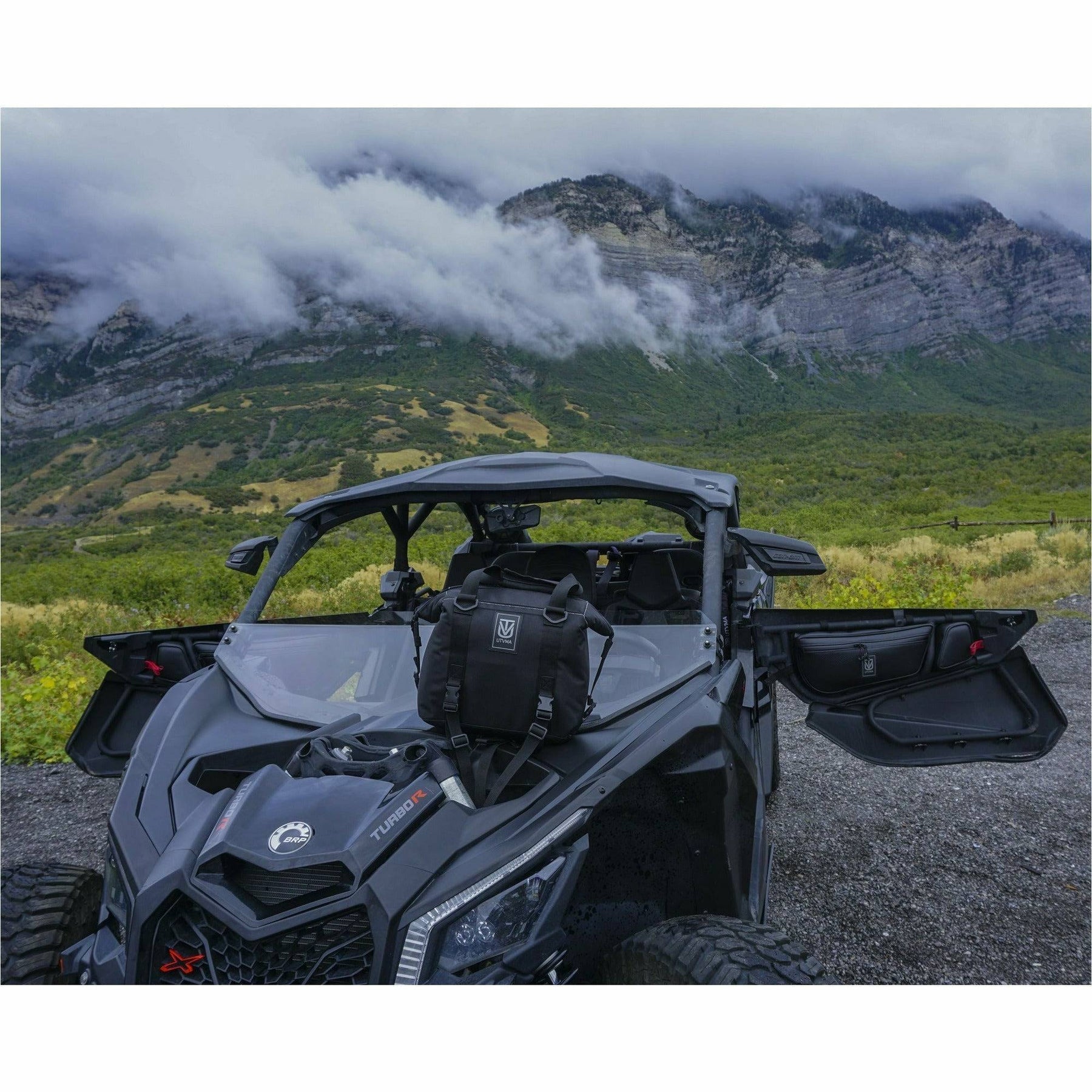 UTV Mountain Accessories Can Am Maverick X3 Front Door Bag Set