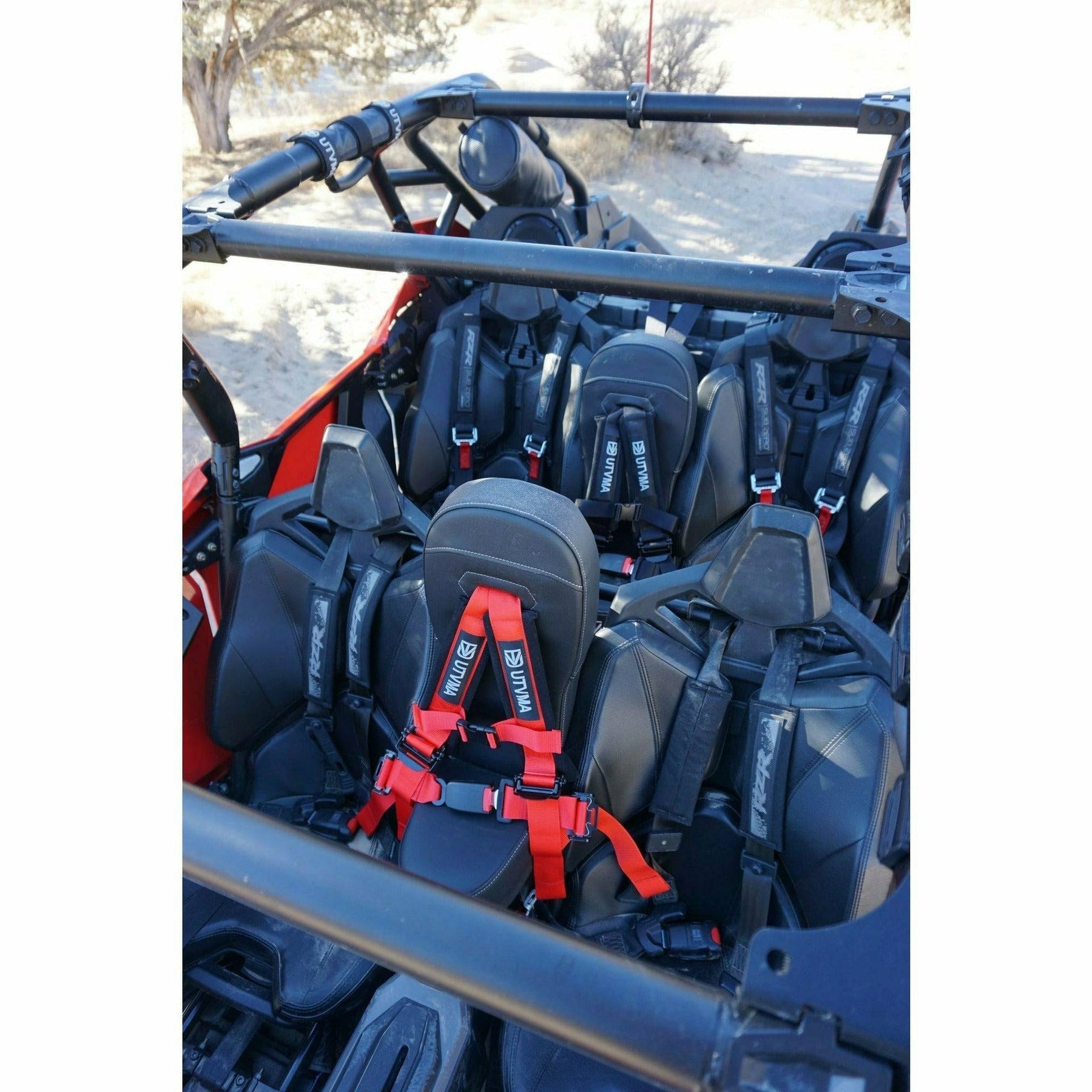 UTV Mountain Accessories Polaris RZR PRO R / Turbo R Front Bump Seat with Harness