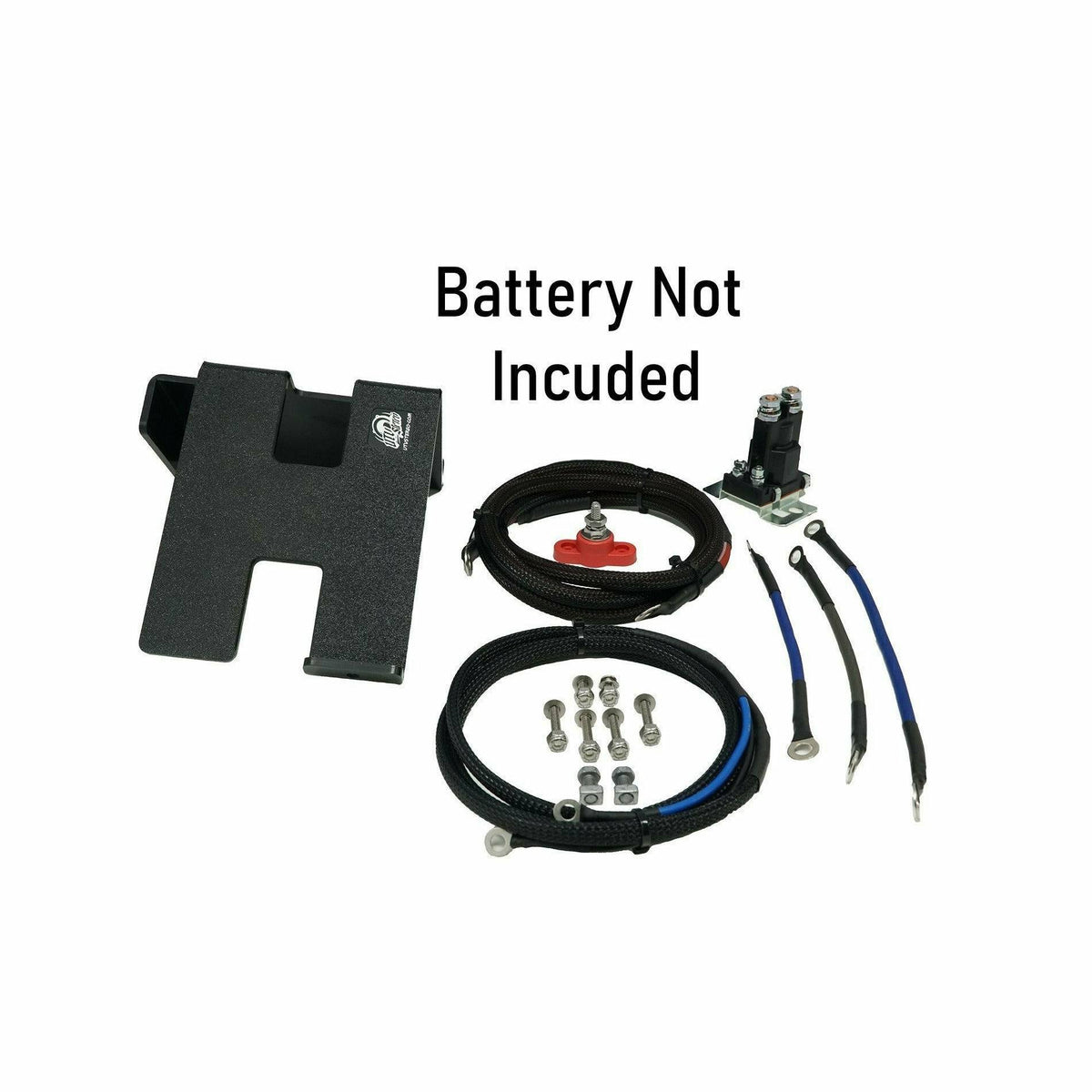 UTV Stereo Can Am Maverick X3 2nd Battery Kit (Wire Kit & Battery Mount Only)