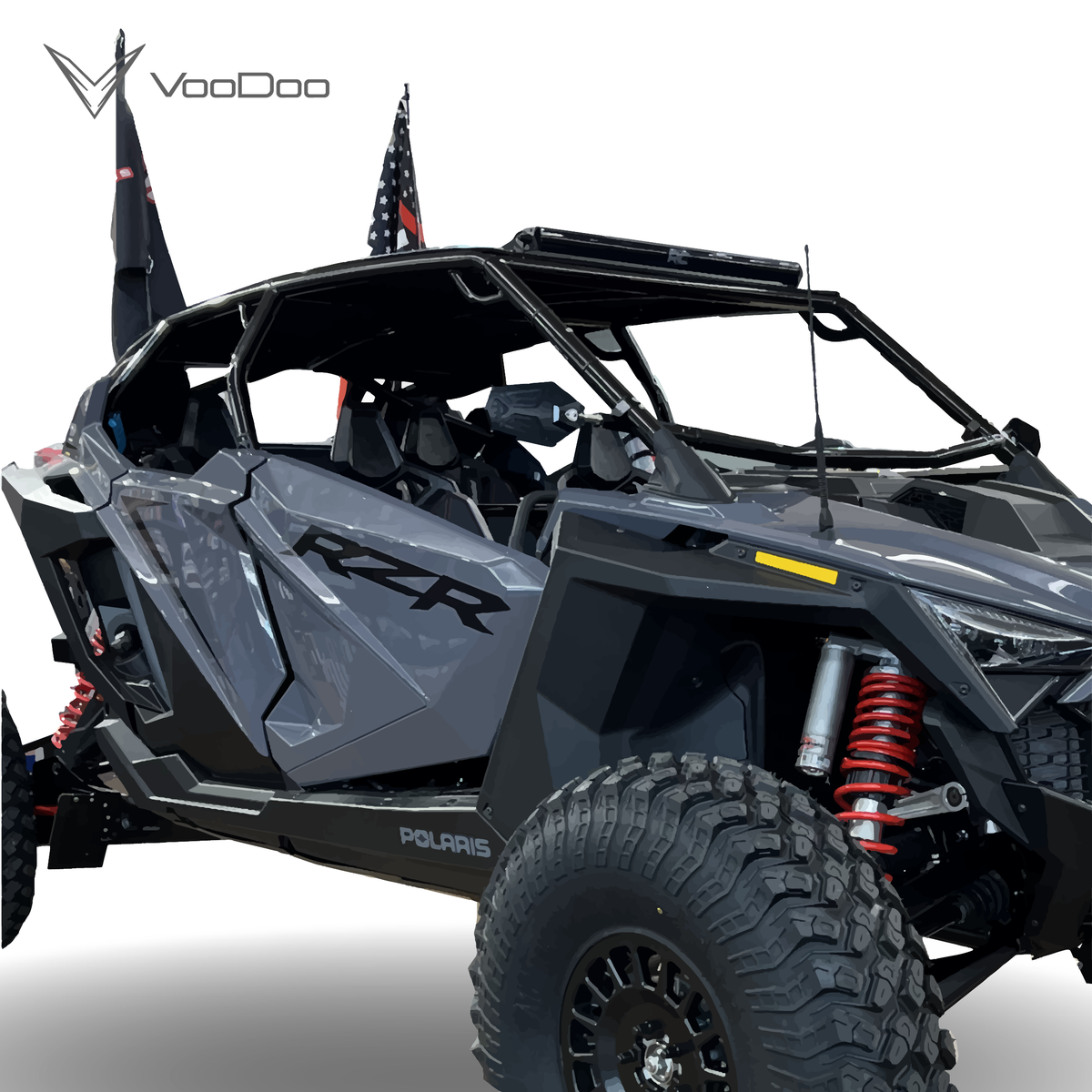 VooDoo RZR Pro R 4 Seat Roll Cage