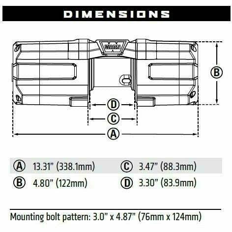 Warn AXON 35-S Winch