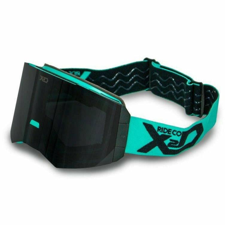 X2D Ride Co Cascade Goggles (Teal XL)